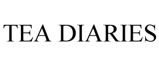 TEA DIARIES