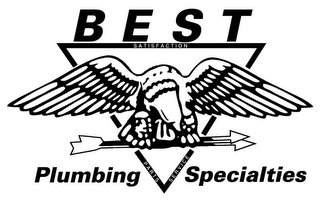 BEST PLUMBING SPECIALTIES SATISFACTION PARTS SERVICE