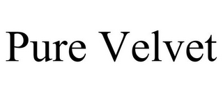 PURE VELVET