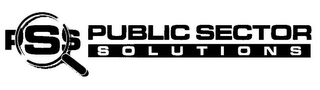 PSS PUBLIC SECTOR SOLUTIONS