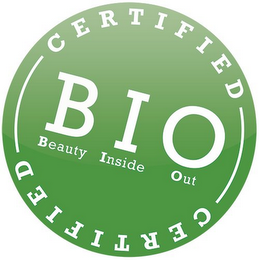 CERTIFIED B I O - BEAUTY INSIDE OUT