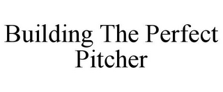 BUILDING THE PERFECT PITCHER