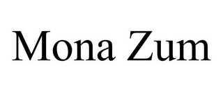 MONA ZUM