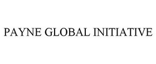 PAYNE GLOBAL INITIATIVE