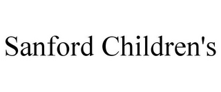 SANFORD CHILDREN'S