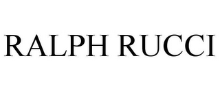 RALPH RUCCI