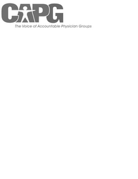 CAPG THE VOICE OF ACCOUNTABLE PHYSICIAN GROUPS