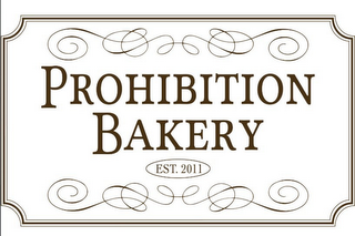 PROHIBITION BAKERY EST. 2011