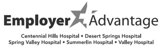 EMPLOYER ADVANTAGE CENTENNIAL HILLS HOSPITAL DESERT SPRINGS HOSPITAL SPRING VALLEY HOSPITAL SUMMERLIN HOSPITAL VALLEY HOSPITAL