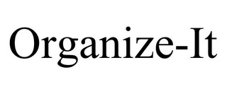 ORGANIZE-IT