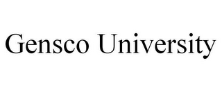 GENSCO UNIVERSITY