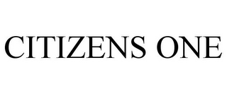 CITIZENS ONE