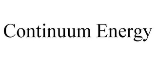 CONTINUUM ENERGY