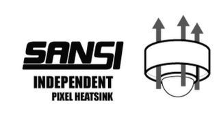 SANSI INDEPENDENT PIXEL HEATSINK