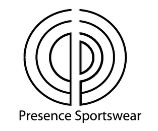 P PRESENCE SPORTSWEAR