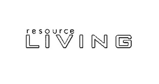 RESOURCE LIVING