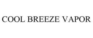 COOL BREEZE VAPOR