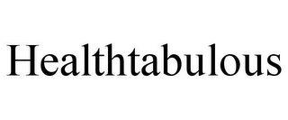 HEALTHTABULOUS