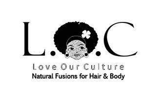 L.O.C. LOVE OUR CULTURE NATURAL FUSIONS FOR HAIR & BODY