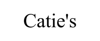 CATIE'S