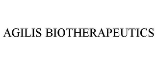 AGILIS BIOTHERAPEUTICS