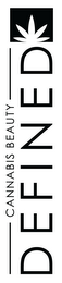 CANNABIS BEAUTY DEFINED