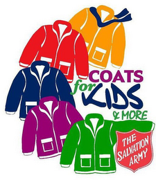 COATS FOR KIDS & MORE THE SALVATION ARMY