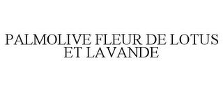 PALMOLIVE FLEUR DE LOTUS ET LAVANDE