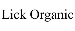 LICK ORGANIC