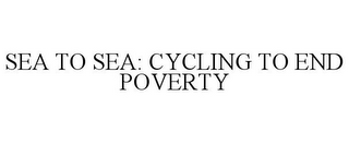 SEA TO SEA: CYCLING TO END POVERTY