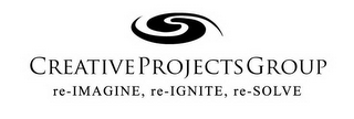 CREATIVE PROJECTS GROUP RE-IMAGINE, RE-IGNITE, RE-SOLVE