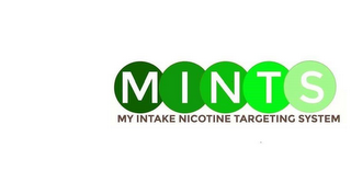 MINTS MY INTAKE NICOTINE TARGETING SYSTEM