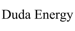 DUDA ENERGY