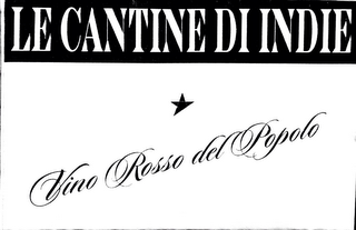 LE CANTINE DI INDIE VINO ROSSO DEL POPOLO