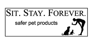 SIT. STAY. FOREVER. SAFER PET PRODUCTS