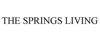 THE SPRINGS LIVING