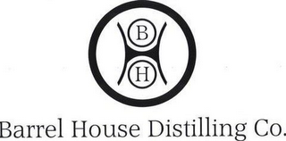 B H H BARREL HOUSE DISTILLING CO.