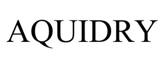 AQUIDRY