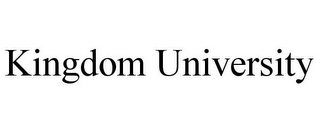 KINGDOM UNIVERSITY