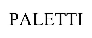 PALETTI