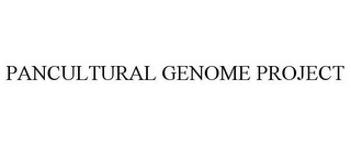 PANCULTURAL GENOME PROJECT