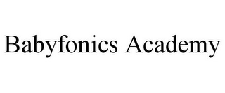 BABYFONICS ACADEMY