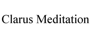 CLARUS MEDITATION