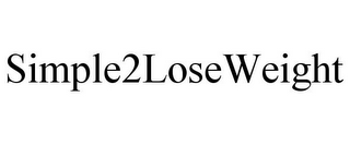 SIMPLE2LOSEWEIGHT