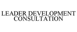 LEADER DEVELOPMENT CONSULTATION