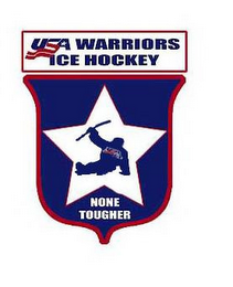 USA WARRIORS ICE HOCKEY NONE TOUGHER