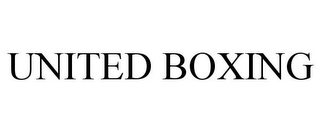 UNITED BOXING