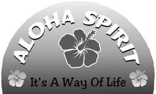 ALOHA SPIRIT IT'S A WAY OF LIFE