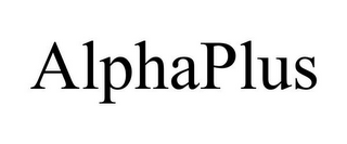 ALPHAPLUS