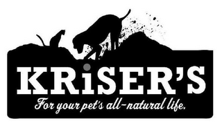 KRISER'S FOR YOUR PET'S ALL-NATURAL LIFE